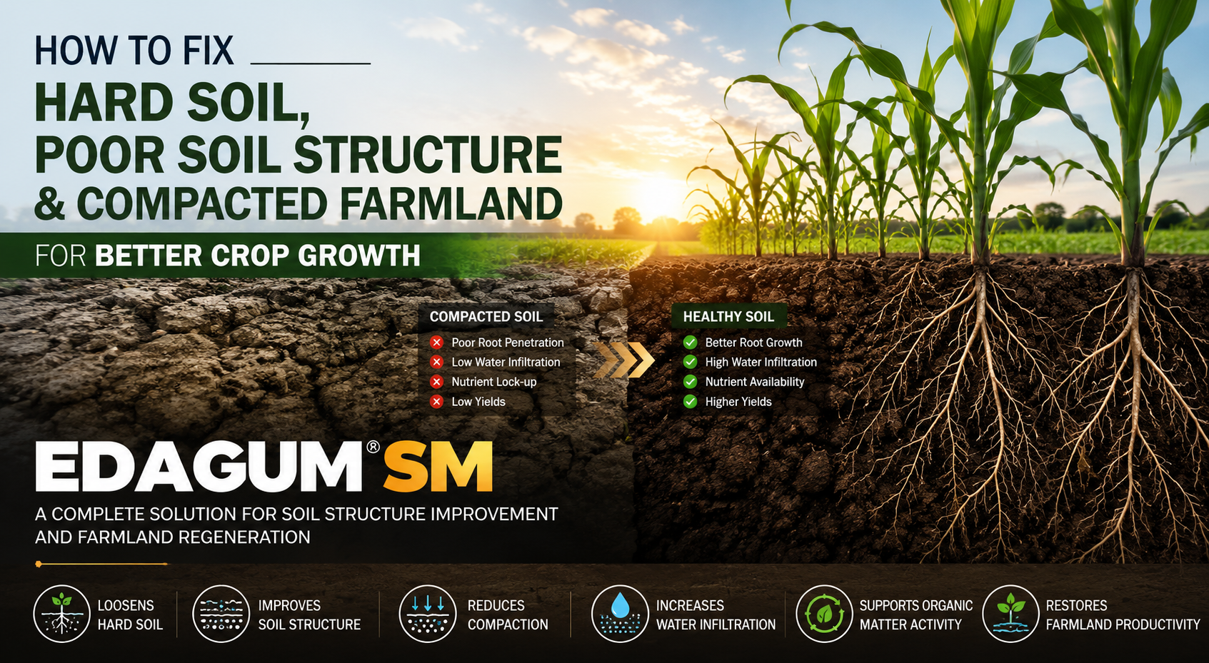 How to fix poor soil structure with the best soil treatment regeneration product